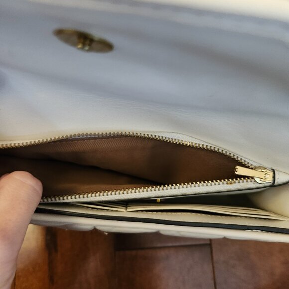 Coach Hayden quilted pillow chalk leather crossbody bag - Picture 10 of 15